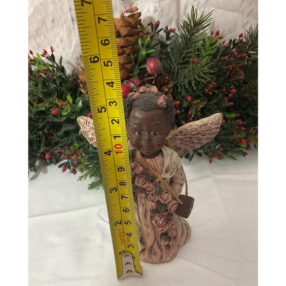 Sarah's Attic Limited Editions Angel ADORA Figurine Black Heritage Angel - Picture 5 of 6